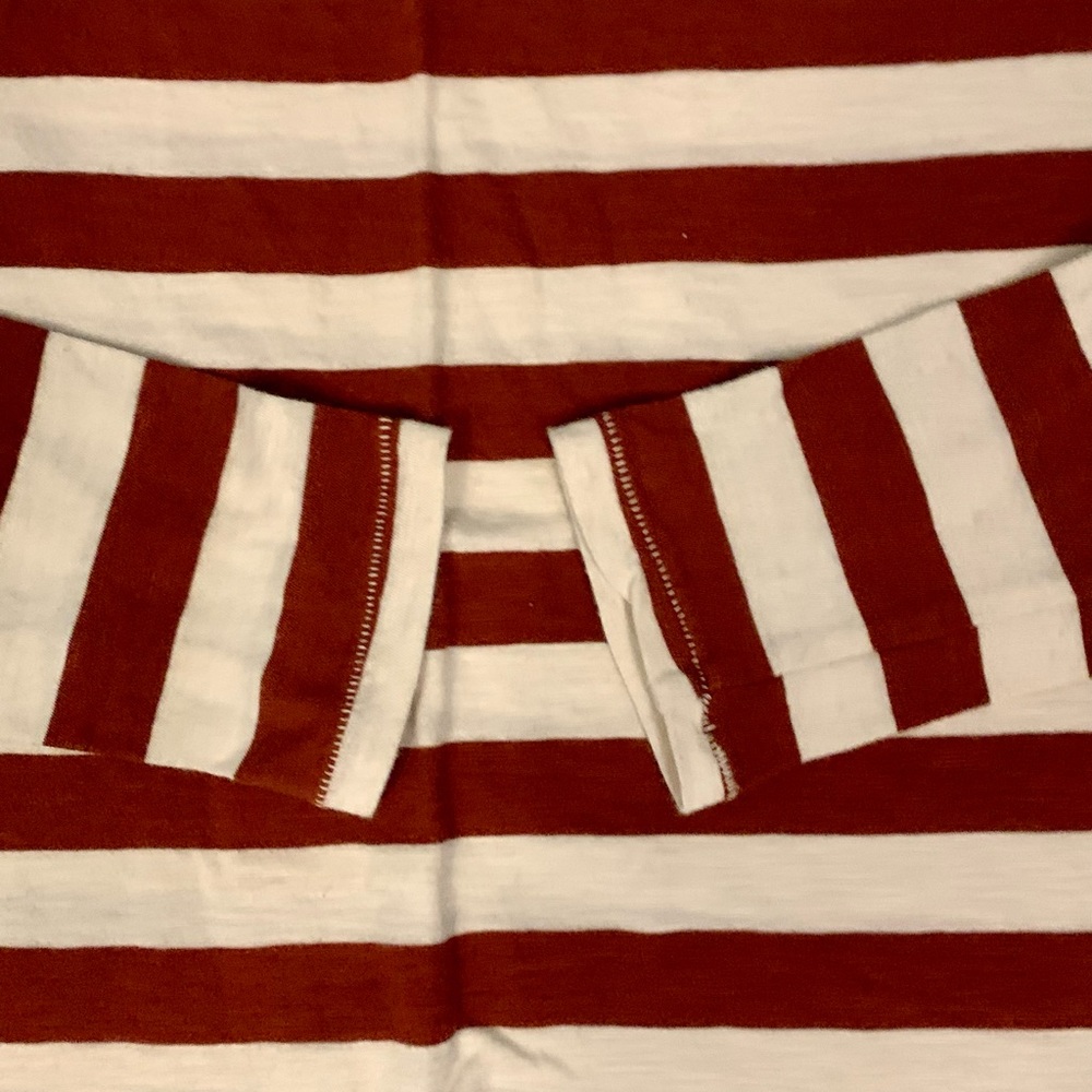 Women’s Madewell Long Sleeve Striped T-shirt Size XS - Picture 7 of 9